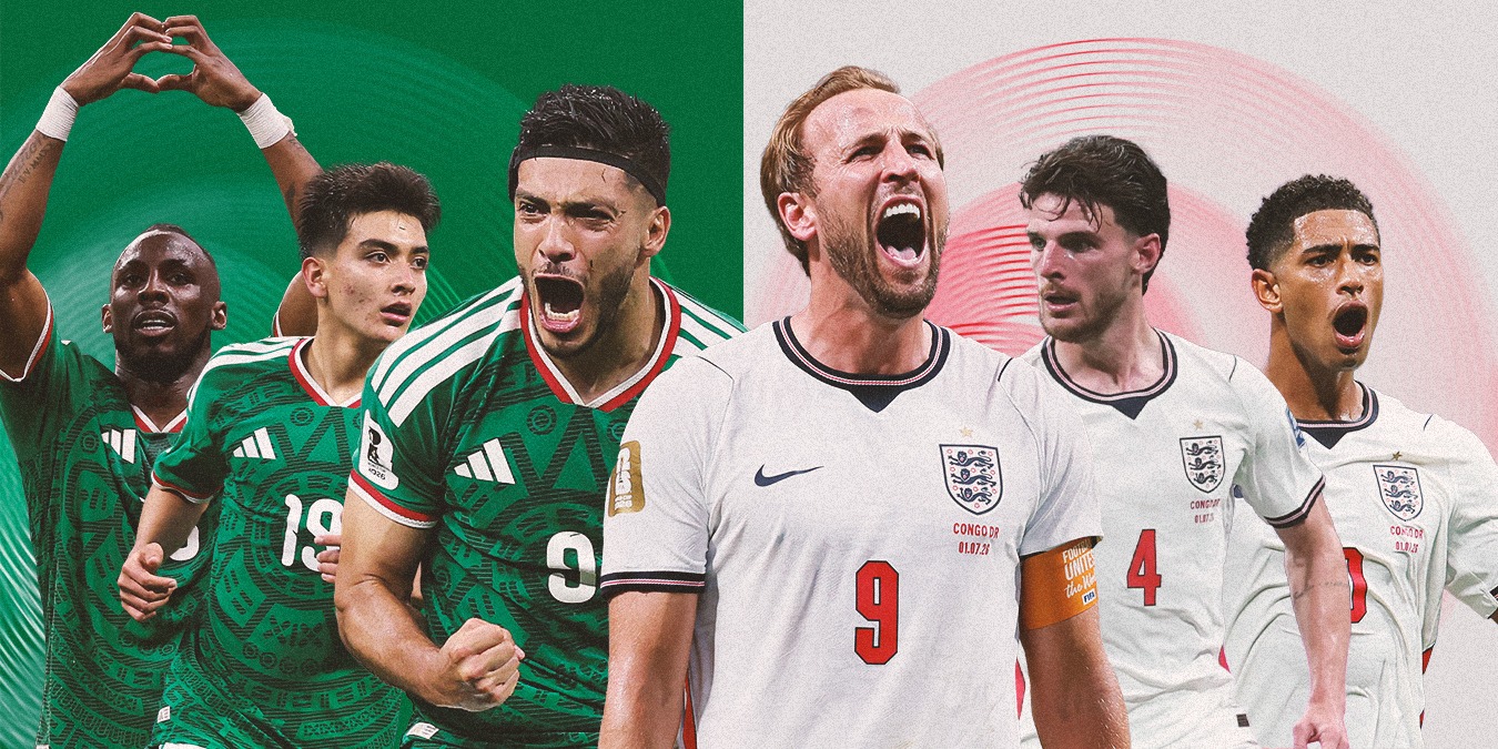 England vs Mexico