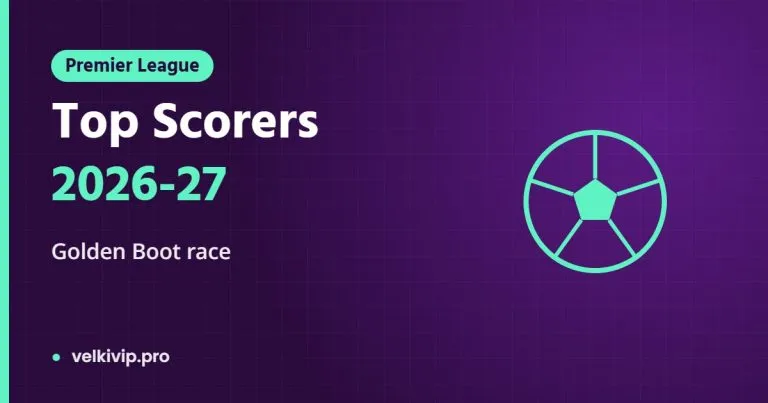 Premier League Top Scorers 2026-27: Haaland Leads the Golden Boot Race